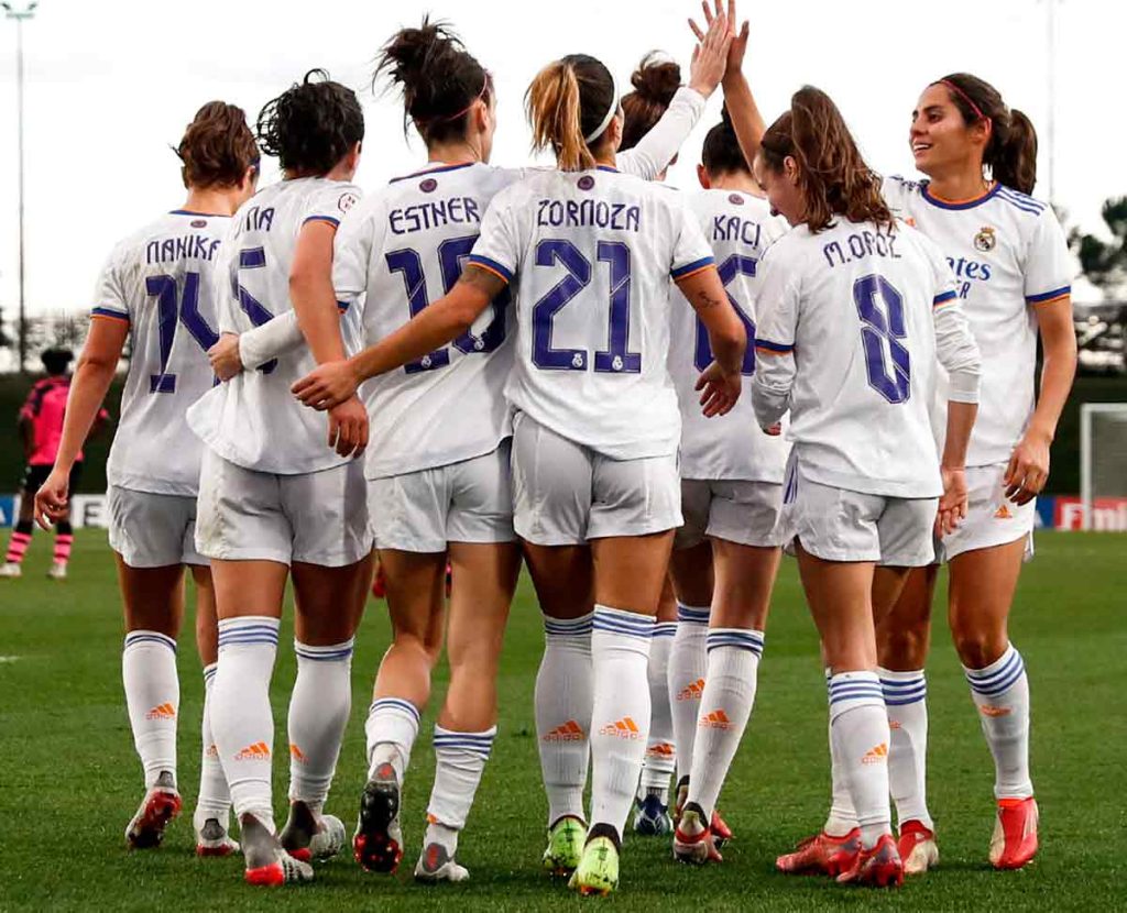 Real Madrid nữ mới được thành lập từ 2020