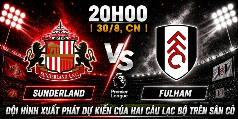 Sunderland Vs Fulham - Nhận Định Trận Đấu Mới Nhất 2 Sunderland Vs Fulham - Nhận Định Trận Đấu Mới Nhất